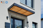 Rechteckvordach WoodLine