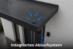Rechteckvordach CubeLine Plus