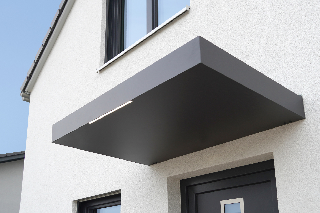 Rechteckvordach CubeLine Standard