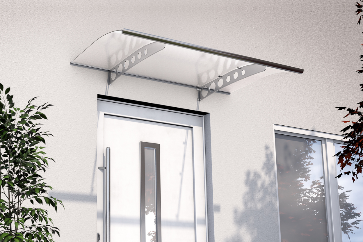 Vordach GlasLine Curved