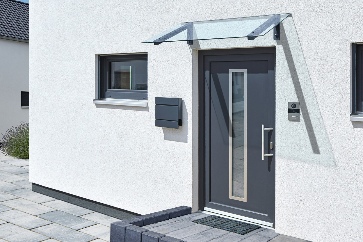 Pultvordach GlasLine -  140 x 80 x 34,5cm