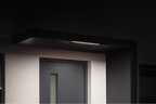 Rechteckvordach CubeLine Plus mit Seitenwand