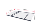 Vordach GlasLine Curved