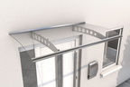 Vordach GlasLine Curved